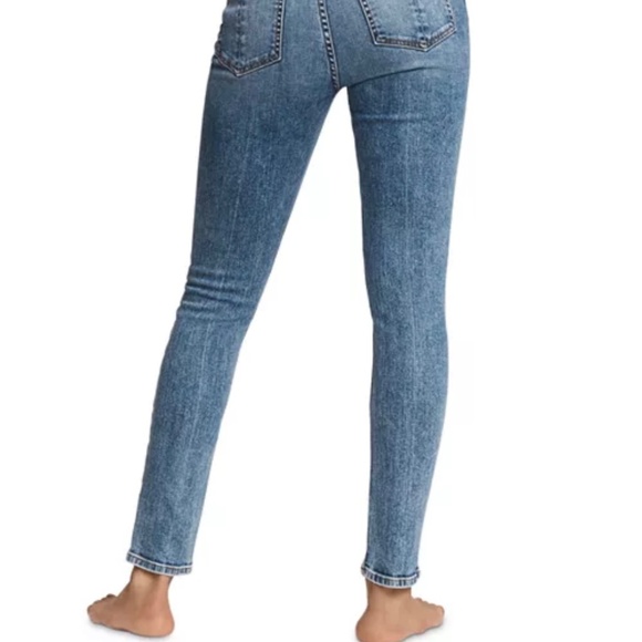 Rag & Bone Nina High-Rise Skinny Jean with Button Fly - Picture 2 of 5